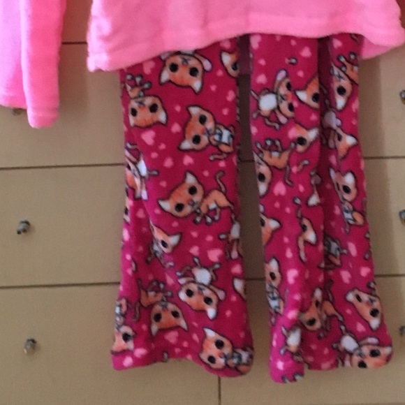 Purrfect Teddy Fur Cat Pyjama Set - Picture 3 of 3